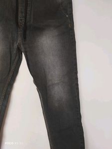 Dark Wash Denim Joggers