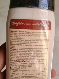 Plum Vanilla Caramello Body Lotion