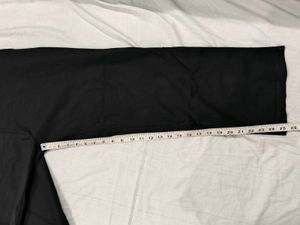 Black Straight Leg Pants