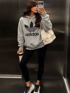 Adidas Grey Hoodie