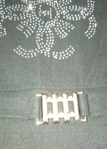Chic Black Sleeveless Dress with Embellishment