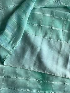 Beautiful Green Striped Saree