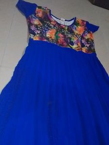 Blue Long Anarkali💙
