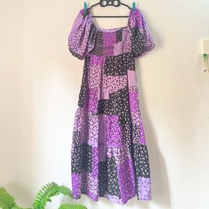 vintage midi length dress