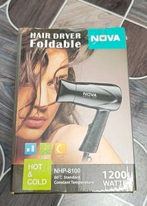 NOVA Foldable Hair Dryer 1200W