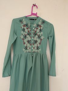 Elegant Embroidered Gown