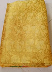 Yellow Floral Saree