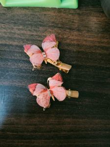 Cute Butterfly Hair Clips (Set of 2)