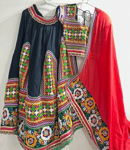 Vibrant Embroidered Lehenga Choli Set