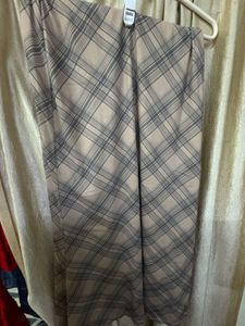 Plaid Maxi Skirt