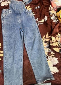 Blue Denim Overalls