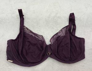 Plum Lace Full Coverage Bra...30G