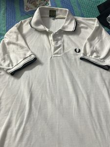 Fred Perry White Polo Shirt