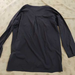 Solid Dark Grey Top