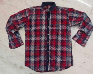 Stylish Plaid Long-Sleeve Shirt