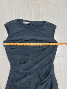 Chic Ruched Sleeveless Mini Dress