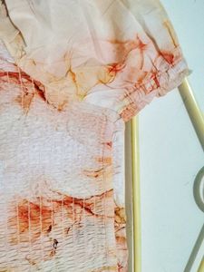 Chic Smocked Puff Sleeve Top