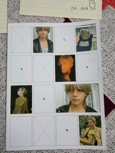 Bts V Layover Photobook Set