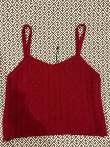 Zara Knit Crop Top