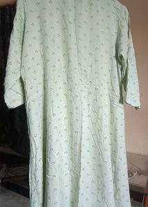 Light Green Printed Kurta