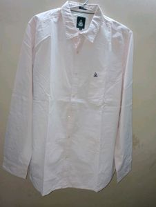 Men's Cotton Pink Shirt