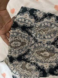 H&amp;M Boho Paisley Halter Neck Mini Dress