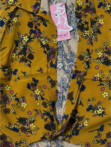 Stylish Floral Print Crop Top