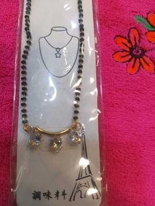 Crystal Accent Beaded Necklace