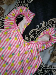 Girls' Pineapple Print Top