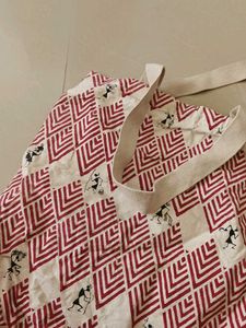 Tote Bag with Tribal Art Print