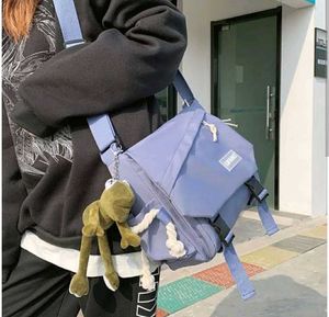 Stylish Blue Messenger Bag