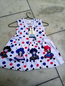 Cute Polka Dot Baby Girl Dress
