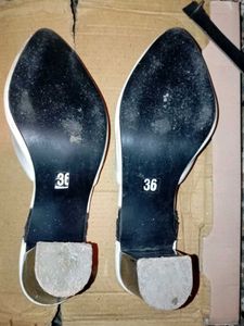 White Pointed Toe Mules - SSS
