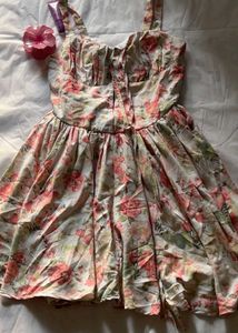 mini floral dress