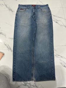 CHAPS BY RALPH LAUREN Men's Blue Wash Denim Jeans