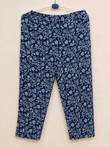 blue white kurta set