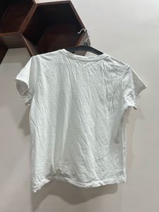 White "Feelin' Good" Floral T-Shirt