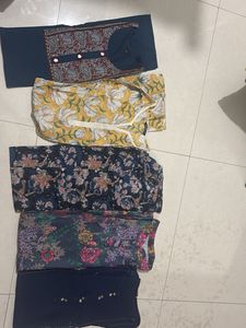 Bundle of 5 Women's Kurtas