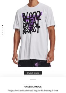 Under Armour Project Rock T-Shirt