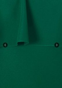 Emerald Green Ruffle Dress