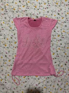 Pink Sparkly T-Shirt