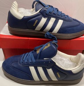 Adidas Samba Blue Sneakers