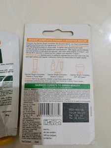 Garnier Bright Complete Vitamin C Face Wash &amp; Seru