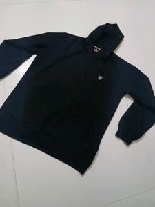 Black Pullover Hoodie
