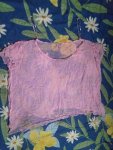 Sheer Pink Cami Top