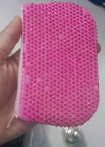Sparkly Pink Pouch