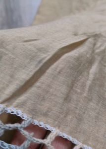 Elegant Beige &amp; Black Ombre Dupatta