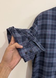 Men's Plaid Button-Down Shirt