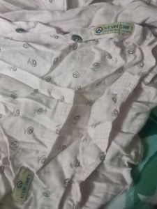 Eye Pattern Button-Down Shirt