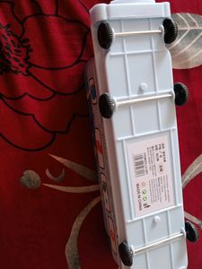 2 compartment Metal Pencil Case With Sharpner